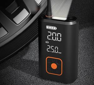 Compresor de aire para inflar <span class=keywords><strong>neumáticos</strong></span> portátil con pantalla digital6000 mAh BatteryAuto Shut Off Sui table para automóviles, motocicletas, bicicletas - Product Image 2