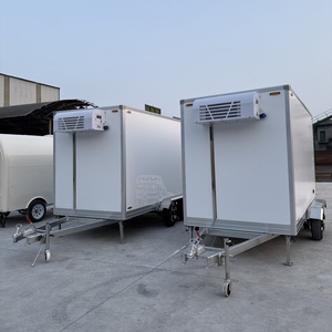 Insulated Freezer <b>Box</b> <b>Trailer</b> Mobile <b>Trailer</b> Cooler Unit Cold Room Outdoor Freezer <b>Trailer</b> - Product Image 6