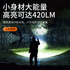 เสินฮั่ว L18-N ไฟฉาย LED แบบชาร์จไฟได้ 18650 แบตเตอรี่กันน้ำความเข้มสูงไฟพกพากลางแจ้ง - Product Image 5