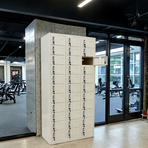 Casier métallique public verrouillable à plusieurs portes pour vestiaire de gym, casier en acier pour bureau, école, sacs de travail, bagages, colis - Product Image 5