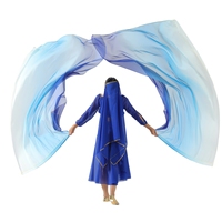 Femmes Art Performance Danse Culte Drapeaux Voiles Église Louange Danse Garde Couleur Bannières