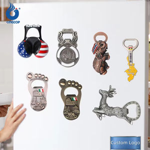 Imán de nevera de recuerdo con logotipo 3D de Italia Roma personalizado, regalo creativo en forma de pie, imán de nevera de Metal de tamaño mediano - Product Image 3