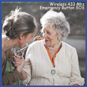 <span class=keywords><strong>Botón</strong></span> DE <span class=keywords><strong>EMERGENCIA</strong></span> SOS Alarma de seguridad para el hogar Inalámbrico 433 Mhz <span class=keywords><strong>Botón</strong></span> DE <span class=keywords><strong>EMERGENCIA</strong></span> Alarmas personales SOS Equipo de seguridad inteligente - Product Image 4