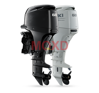 Moteur hors-bord V6 4 temps EFI 100 CV 115 CV à économie de carburant et faibles vibrations, directement de l'usine, pour yachts et pêche commerciale