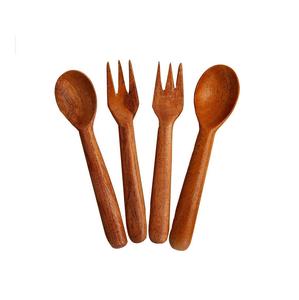 Utensilios de cocina de madera Uso Juego de cubiertos Nuevo diseño de madera Multiusos Cuchara de cocina de alta calidad Decorativo superior - Product Image 1