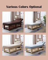Lit de massage pliable professionnel de qualité supérieure, nouveau design, portable, pour hôpitaux, chambres, style moderne, cuir synthétique, CE