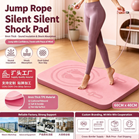Tapis de yoga en caoutchouc naturel 5 mm d'épaisseur, antidérapant, imperméable, pour fitness et exercices, avec lignes gravées au laser