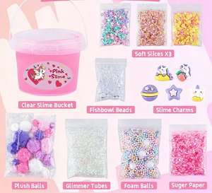 <b>Slime</b> Crystal Mud DIY <b>Kit</b> High Quality Educational Toy Transparent Crystal Mud <b>Slime</b> <b>Kit</b> Colorful Crystal <b>Slime</b> for Kids - Product Image 2