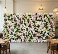 Système de mur végétal artificiel modulaire, panneau de verdure pour jardin vertical personnalisé, pour projets commerciaux, fournisseur de décoration de projets