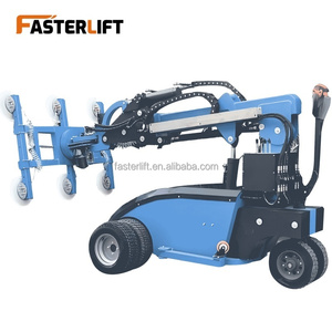 Transportistas de vacío de vidrio móvil de capacidad de 800KG Robots de acristalamiento utilizados para la construcción - Product Image 6