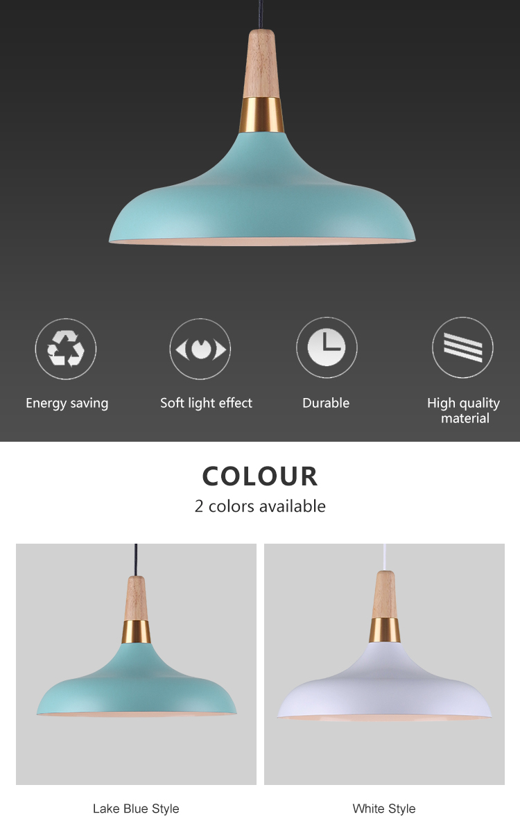 Modern Style Indoor Study Room Dining Room Decoration E27 Glass Pendant Lamp