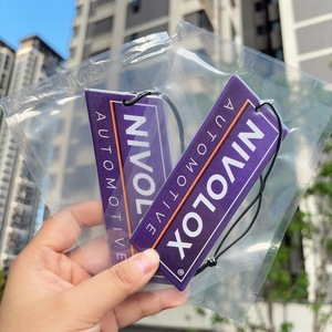 Ambientadores <span class=keywords><strong>de</strong></span> Papel para Auto con Aroma a Vainilla, Fragancia Duradera, Paquete <span class=keywords><strong>de</strong></span> 10, Decoración Interior para Autos - Product Image 2