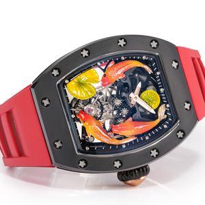 <span class=keywords><strong>Montre</strong></span> mécanique automatique de luxe S10 en céramique noire avec tourbillon, cadran ajouré en saphir de haute qualité, <span class=keywords><strong>montre</strong></span> décontractée <span class=keywords><strong>pour</strong></span> <span class=keywords><strong>homme</strong></span> - Product Image 3