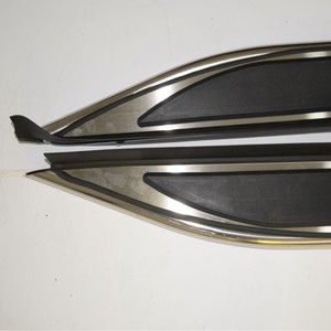 Estribos Laterales para Ford Explorer 2014-2019, Aleación de Aluminio, Negros, Fijación con Tornillos, Accesorios para Automóviles - Product Image 2