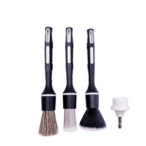 Nuovo Set di 3 Spazzole per Detailing Auto, Qualità Premium, per Pulizia Tastiera e Auto - Product Image 6