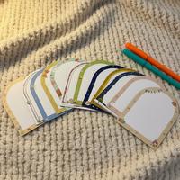 Notes autocollantes magnétiques réutilisables |   Blocs-notes pour réfrigérateur pour la planification à domicile, au bureau et en cuisine |   Ensemble de notes magnétiques puissantes