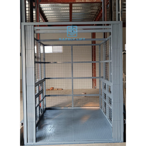 מעלית משא הידראולית אנכית חדשה 2000kg-5000kg אנרגיה וכרייה גובה הרמה 3 מטר פלטפורמת הרמת מטען למחסן סין - Product Image 6