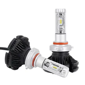 Farol automotivo, led x3 9005 PHI-ZES 25w 6000lm kits de farol universal para carro