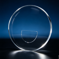 Lente Bifocal de Parte Superior Plana con Visión de Doble Zona para Lectura de Cerca y de Lejos