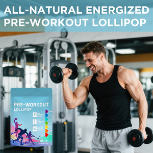 אמאז אימון טרום אימון-בניית שרירים קריאטין מונohydrate & ויטמין b12 לוליפים 15 גרם אנרגיה גבוהה 30 ס 2 למנה - Product Image 4