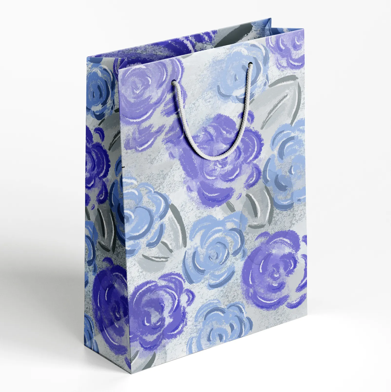 Custom Luxury Paper Bag Clothes Store Varejo Gift Packaging Boutique Shopping Paper Bags com seu próprio logotipo