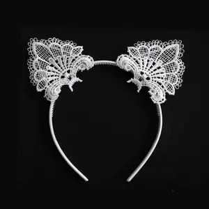 DOMOHO New Fall/Winter Cat Ear Hair Band Sexy Girl Headdress With Card Simple Hair Bundle For Hair Styling