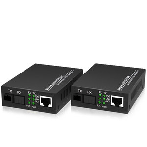 ตัวแปลงสื่อ 10 100m ไฟเบอร์ออปติก ตัวแปลงสื่อแบบ RJ45 ขั้วต่อ SC - Product Image 3
