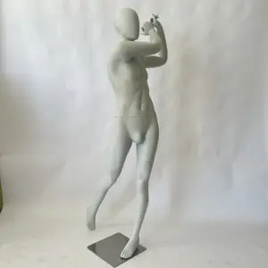 Wholesale Fiberglass Custom Athletic <strong>Mannequin</strong> Sports Male <strong>Mannequins</strong> Golf Playing Sportswear Display Man <strong>Mannequin</strong> - Product Image 1