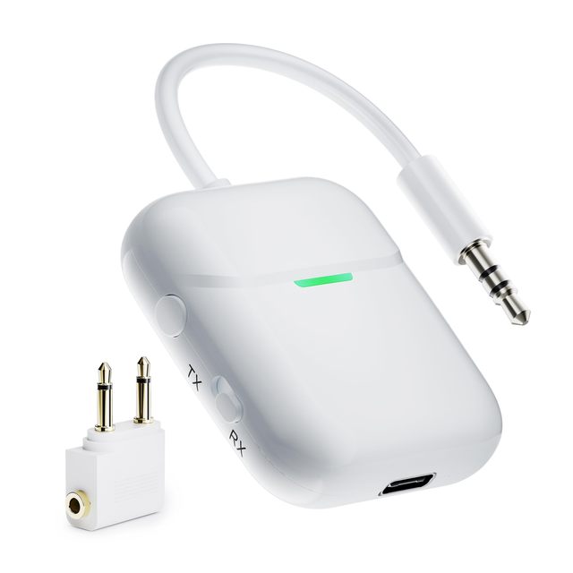 Pastall Air In-Flight for Blue-tooth Wireless Audio Transmitter Receiver for 2 Air Pods Blue Tooth for Wireless Headphones AC