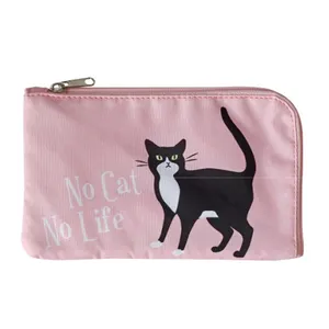 Bolsas de Poliéster de Alta Calidad para Mascarillas Faciales con Ilustraciones de Perros y Gatos Pequeños - Product Image 1
