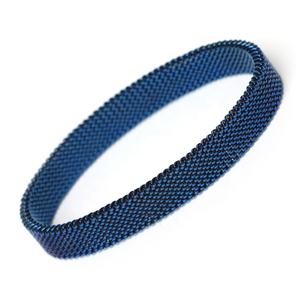 <span class=keywords><strong>Bracelet</strong></span> élastique en <span class=keywords><strong>maille</strong></span> extensible, couleur personnalisée, vente en gros, en acier inoxydable, 316L - Product Image 5