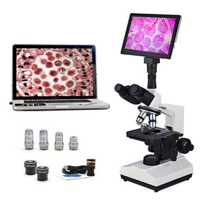 Microscope numérique biologique IKEME Lab School, microscope électronique dentaire USB, microscope stéréoscopique trinoculaire, microscope binoculaire <span class=keywords><strong>Olympus</strong></span> - Product Image 1