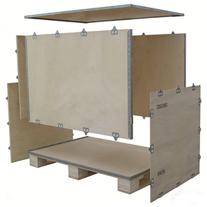 <span class=keywords><strong>Cajas</strong></span> <span class=keywords><strong>de</strong></span> <span class=keywords><strong>Madera</strong></span> Contrachapada con Bordes <span class=keywords><strong>de</strong></span> Acero Personalizadas, <span class=keywords><strong>Cajas</strong></span> <span class=keywords><strong>de</strong></span> Envío <span class=keywords><strong>de</strong></span> <span class=keywords><strong>Madera</strong></span> Maciza Reutilizables <span class=keywords><strong>para</strong></span> Transporte Industrial - Product Image 1