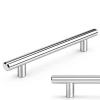 Poignées et Boutons de Tiroir en Acier Inoxydable Économiques pour Meubles de Cuisine, Armoires et Commodes