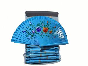 Éventails en bois imprimés double face, dernier design espagnol, pour cadeaux d'affaires (vente en gros) - Product Image 5