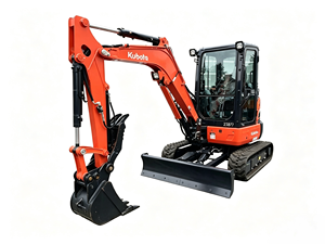 Mini-excavatrice d'occasion KUBOTA KX040 de 4 tonnes, de bonne qualité, pour travaux de terrassement, occasion, au meilleur prix, en promotion, conformité EPA. - Product Image 5