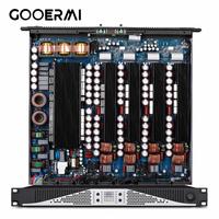 4 Kanal 14000W Profesyonel Sınıf D Güç Amplifikatörü, PFC Yüksek Güçlü GaN Ses Amplifikatörü ile Subwoofer Sahne Ses Sistemi DJ Kulübü için