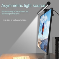 Lampe suspendue en aluminium RGB pour écran d'ordinateur, avec contrôle tactile, intensité réglable, protection des yeux, pour jeux sur PC