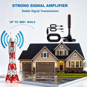 <span class=keywords><strong>Antena</strong></span> de <span class=keywords><strong>TV</strong></span> Digital HD <span class=keywords><strong>para</strong></span> Interiores, con Adaptador Magnético F, <span class=keywords><strong>Antena</strong></span> Digital <span class=keywords><strong>para</strong></span> <span class=keywords><strong>TV</strong></span> 470-862MHz 25DB, Gran Venta - Product Image 5