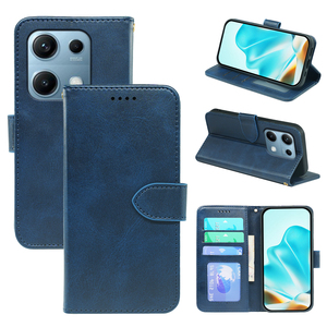 เคสฝาพับสำหรับ redmi Turbo <span class=keywords><strong>4</strong></span> Note 15 Pro + Note 14 Pro 14S 15C 15 <span class=keywords><strong>A5</strong></span>พร้อมฝาปิดแบบแม่เหล็กหนัง PU - Product Image 1