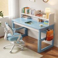 Design minimaliste pour enfants de bureau d'ordinateur de bureau ergonomique en bois massif pur; Chambre de petit appartement; Étude familiale