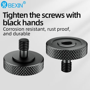 Adaptateur à vis manuel en alliage d'aluminium BEXIN, vente en gros, vis de conversion 1/4 mâle vers 1/4 femelle, vis à rotule pour appareil photo - Product Image 2