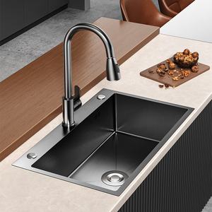 <span class=keywords><strong>Meichu</strong></span> Story อ่างล้างจานสแตนเลสแบบช่องเดียว, อ่างล้างจานผักหนาขนาดใหญ่สำหรับใช้ในครัวเรือน - Product Image 2