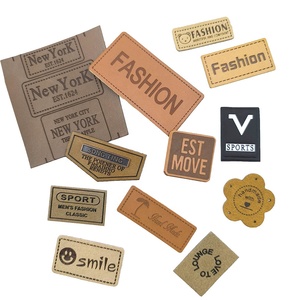 <span class=keywords><strong>Etichette</strong></span> in Pelle PU con Decorazioni Metalliche in Rilievo, Patch Fatte <span class=keywords><strong>a</strong></span> <span class=keywords><strong>Mano</strong></span> <span class=keywords><strong>per</strong></span> Cappelli, Jeans e <span class=keywords><strong>Lavori</strong></span> Artigianali Fai-da-Te - Product Image 1
