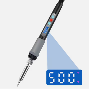 <span class=keywords><strong>Mini</strong></span> <span class=keywords><strong>Fer</strong></span> à Souder Électrique Numérique 110V 220V, Stylo de Pyrogravure sur Bois, Kit d'Outils de Soudage - Product Image 5