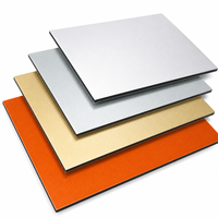 Panneau mural sandwich Alu Bond, panneau composite en aluminium ACM, ignifuge, léger, pour mur-rideau extérieur, plafond