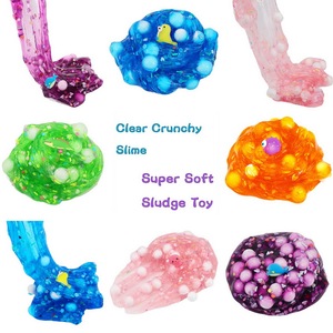 2023 New Ocean Crystal Mud Colored Clay Decompression Toy Slime <b>Kit</b> - Product Image 3