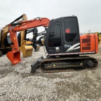 Excavatrice d'occasion HITACHI ZX70 à haute efficacité, matériel de terrassement HITACHI ZX70 à vendre