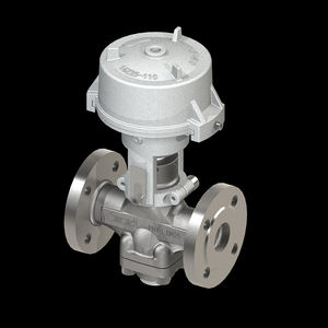 วาล์วตัดวาล์วลูกสูบนิวเมติกส์การเชื่อมต่อหน้าแปลนวาล์วโลกแทนที่แบรนด์หิน - Product Image 3