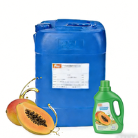 Échantillon gratuit de 10 ml de lessive liquide parfumée à la papaye pour lessive soluble dans l'eau, saveur fruitée, en vrac pour usine